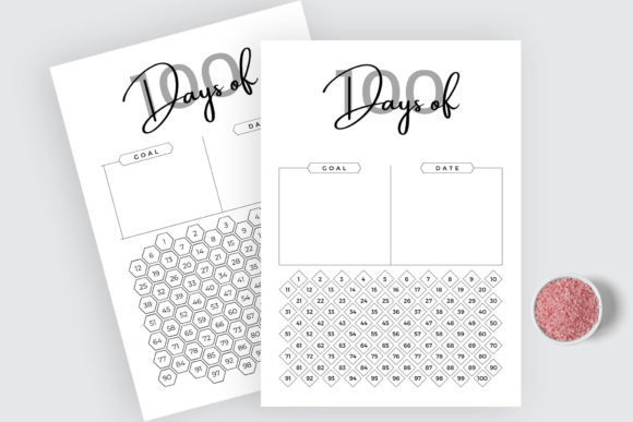 Download 100 Days of Habit Tracker PDF Printable - Premium Resources
