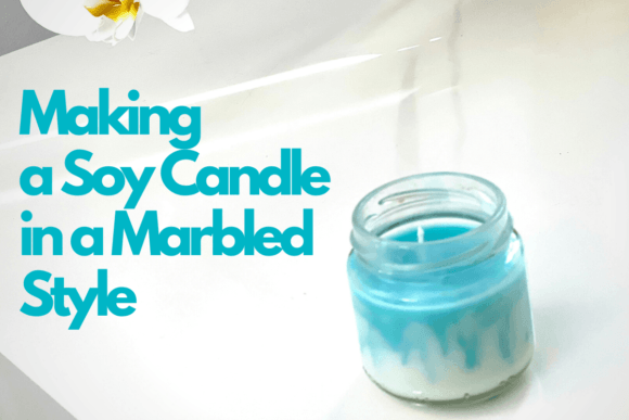 Download Making a Soy Candle in a Marbled Style - Soy candle Collection